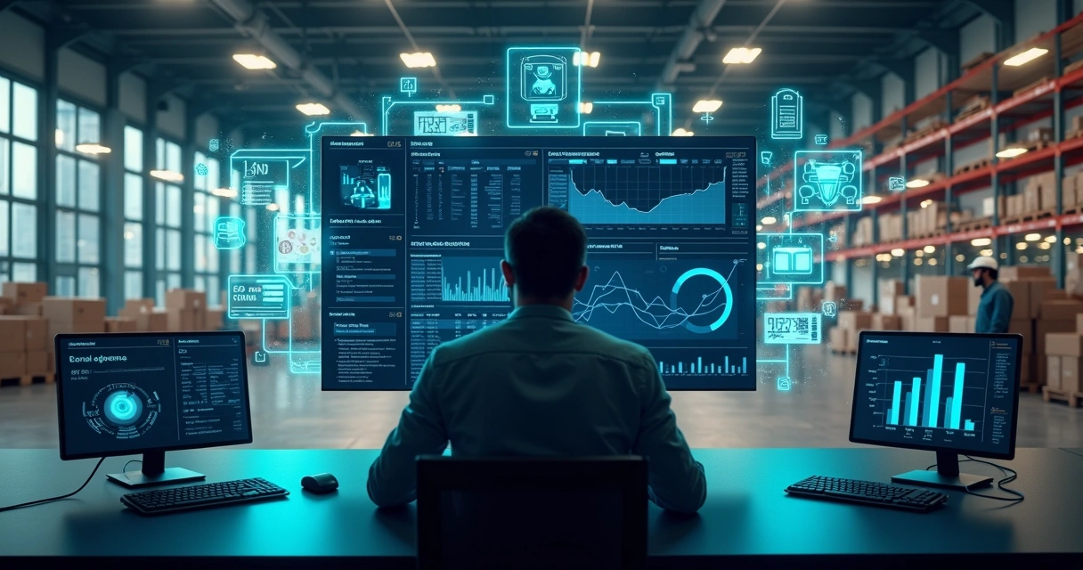 Painel digital com gestão unificada de pedidos e estoques em múltiplos canais de venda