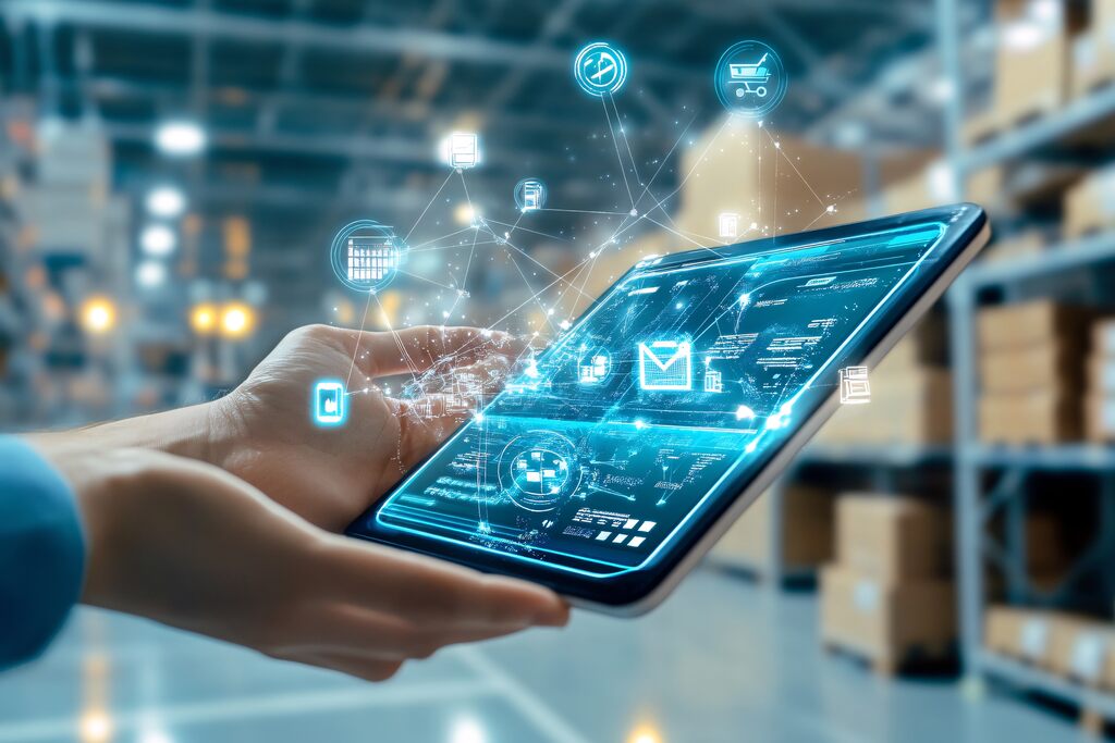 melhor-sistema-wms-controle-de-estoque-em-tempo-real.jpg Melhor sistema WMS para controle de estoque em tempo real usando tablet em armazém